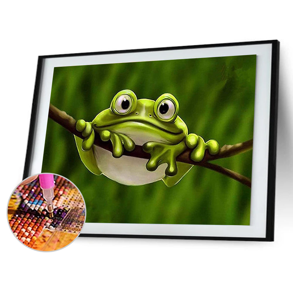 Frog - Full Round Drill Diamond Painting 40*30CM