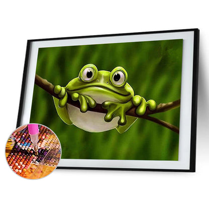 Frog - Full Round Drill Diamond Painting 40*30CM