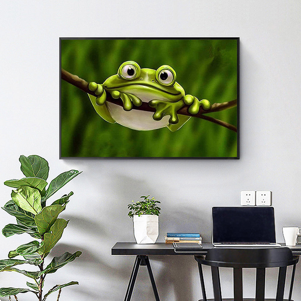 Frog - Full Round Drill Diamond Painting 40*30CM