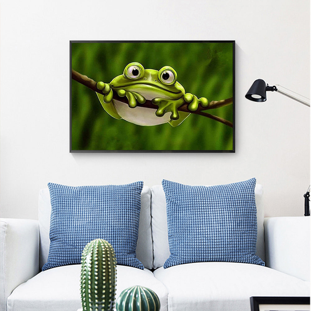 Frog - Full Round Drill Diamond Painting 40*30CM