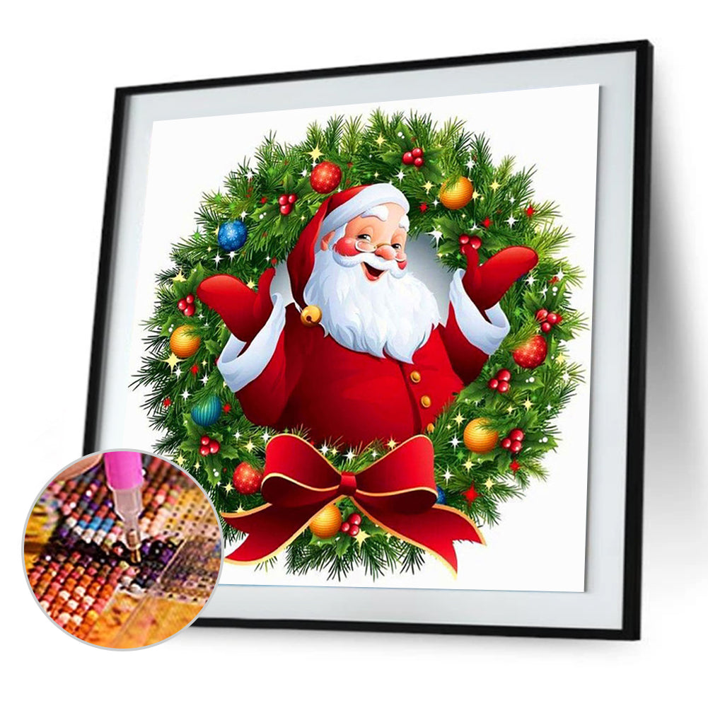 Santa Claus - Full Round Drill Diamond Painting 40*40CM