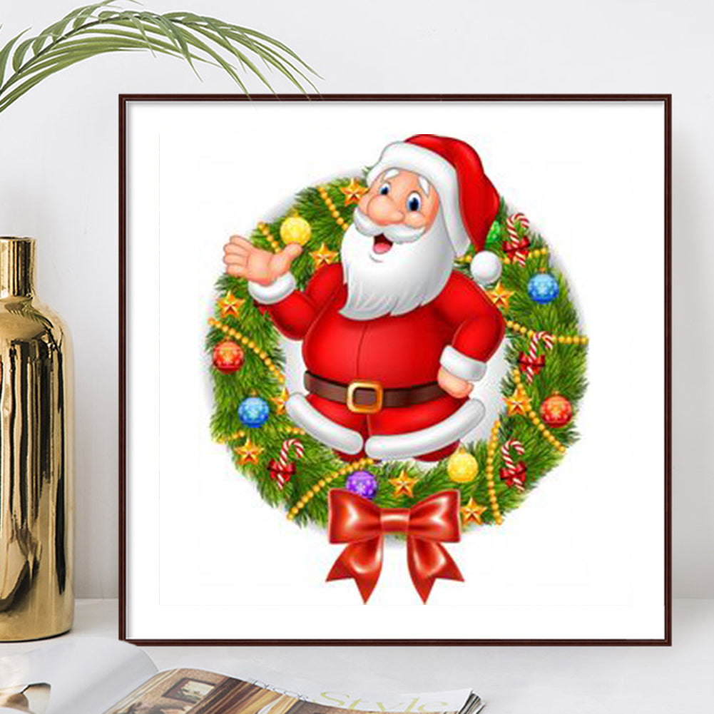 Santa Claus - Full Round Drill Diamond Painting 40*40CM