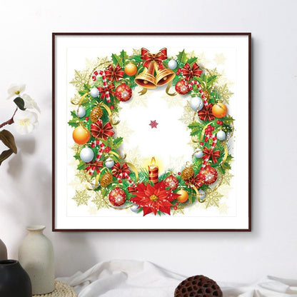 Wreath - Full Round Drill Diamond Painting 40*40CM