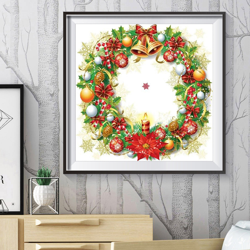 Wreath - Full Round Drill Diamond Painting 40*40CM