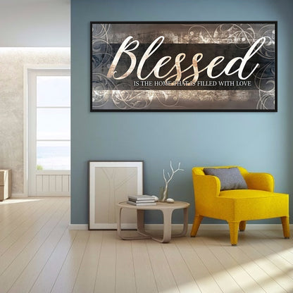 Blessed - Full Round Drill Diamond Painting 80*35CM