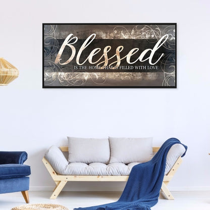 Blessed - Full Round Drill Diamond Painting 80*35CM