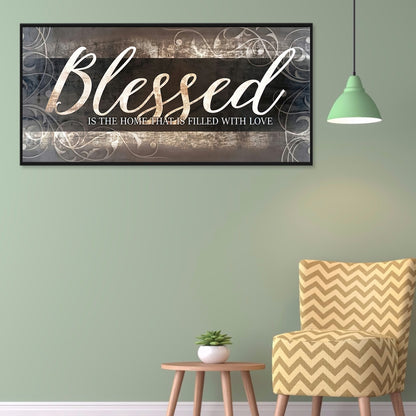 Blessed - Full Round Drill Diamond Painting 80*35CM