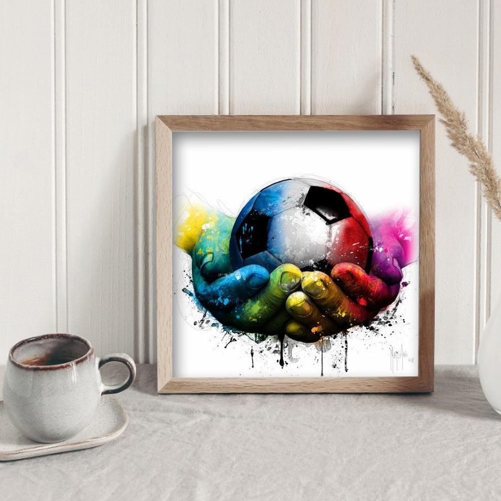 Football - Full Round Drill Diamond Painting 30*30CM