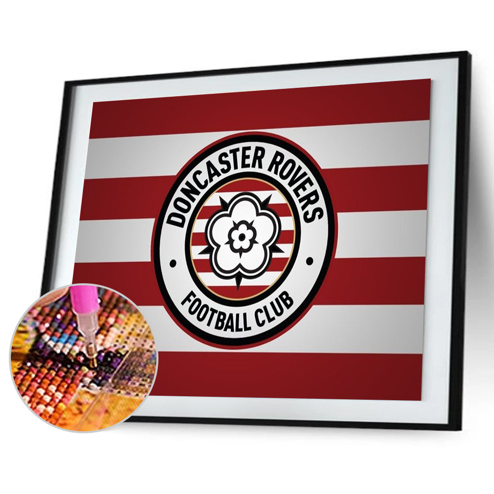 Team Emblem - Full Round Drill Diamond Painting 40*30CM