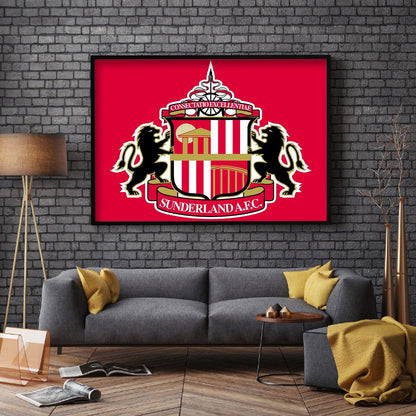 Sunderland Logo - Full Round Drill Diamond Painting 45*35CM