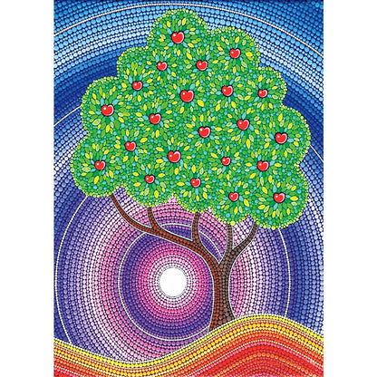 Tree - Special Shaped Drill Diamond Painting 30*40CM