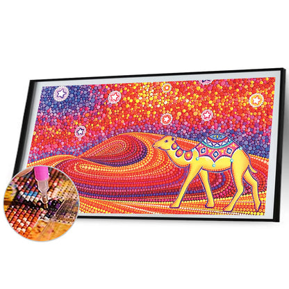 Camel - Special Shaped Drill Diamond Painting 80*40CM