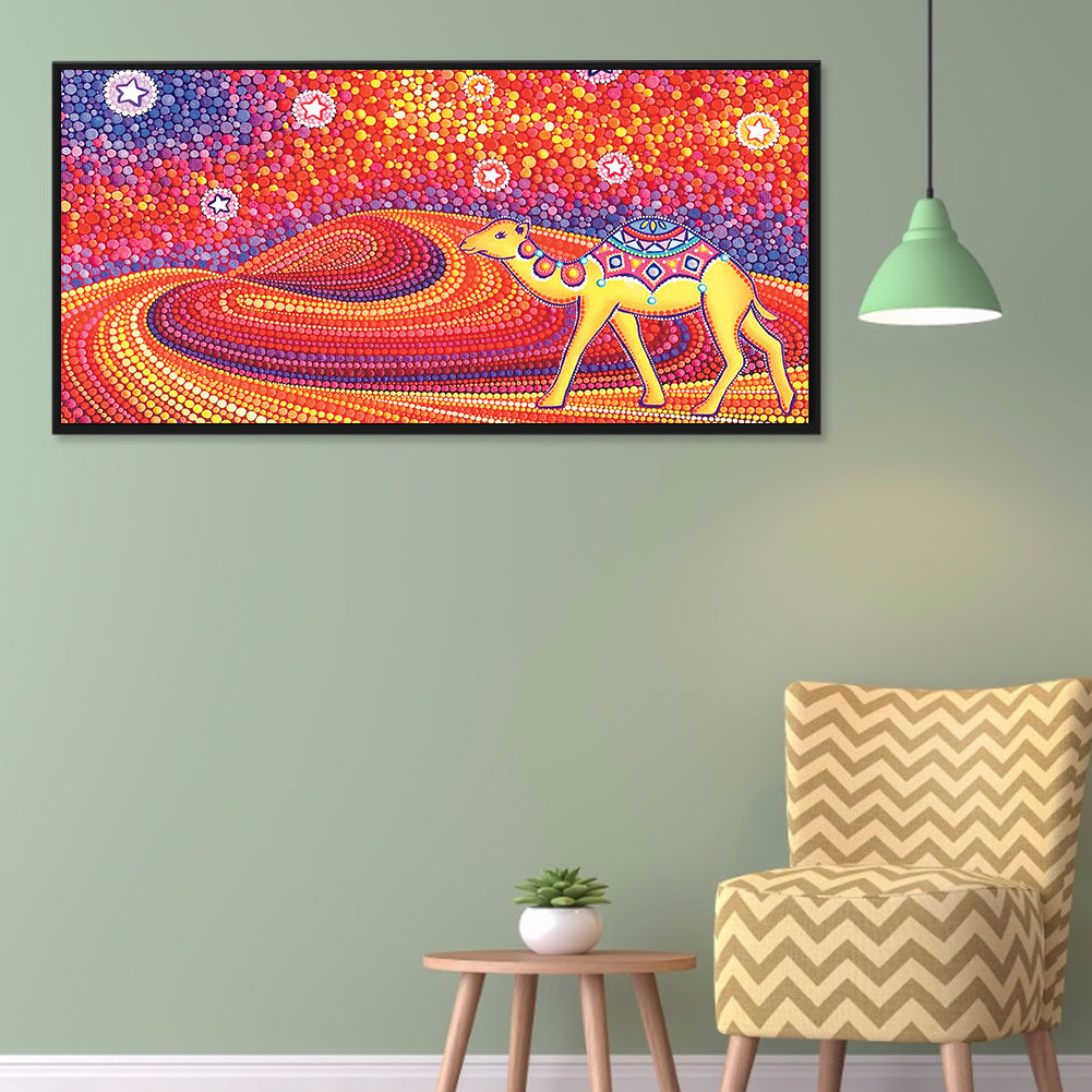 Camel - Special Shaped Drill Diamond Painting 80*40CM