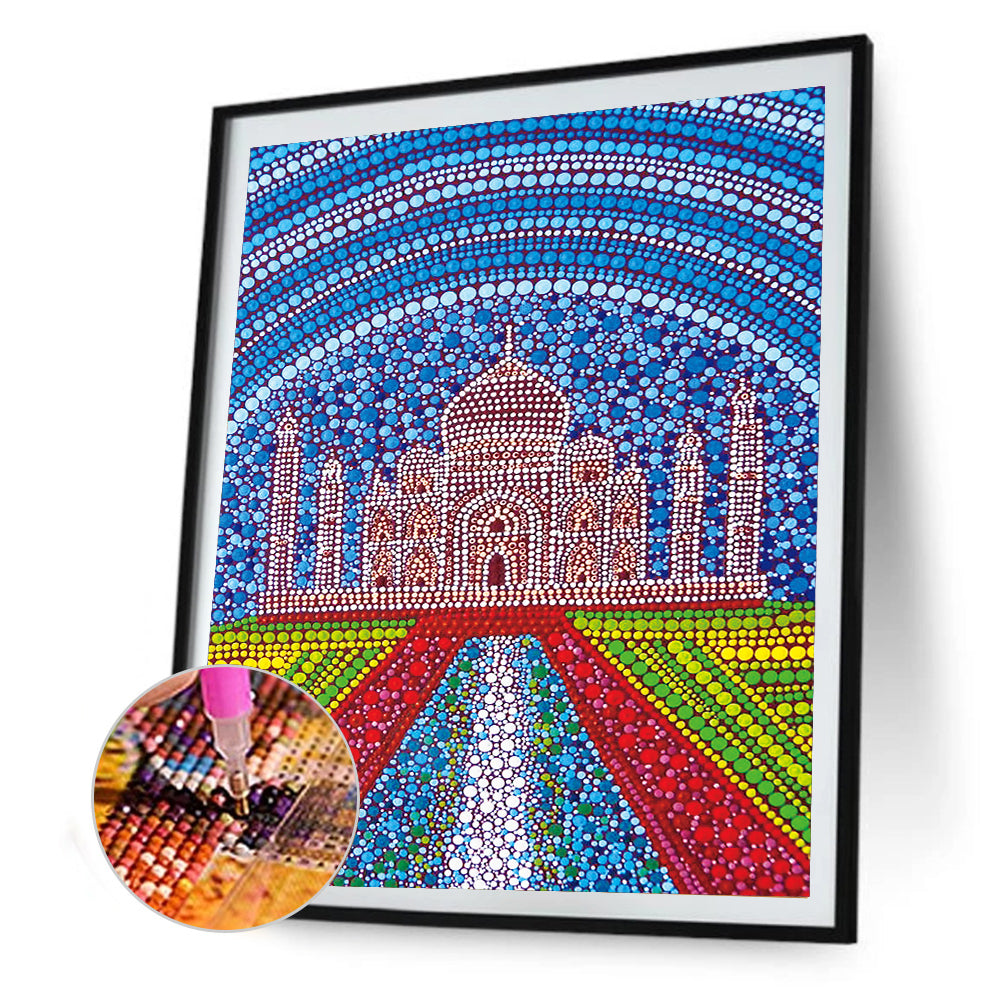 Castle - Special Shaped Drill Diamond Painting 30*40CM