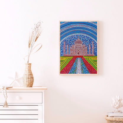 Castle - Special Shaped Drill Diamond Painting 30*40CM