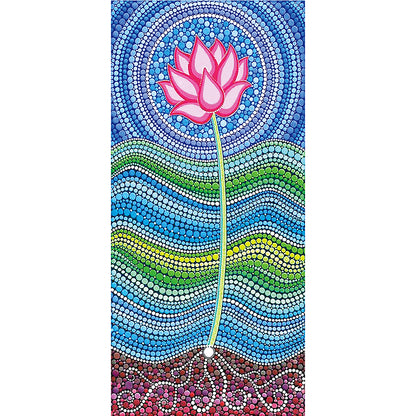 Lotus - Special Shaped Drill Diamond Painting 40*80CM