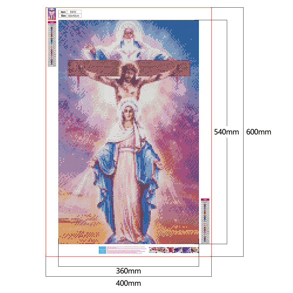 Jesus - Full Round Drill Diamond Painting 40*60CM