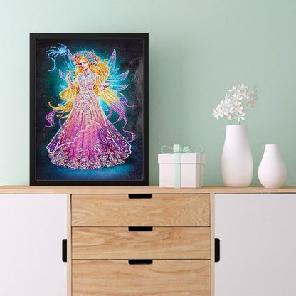 Wings Fairy - Special Shaped Drill Diamond Painting 30*40CM