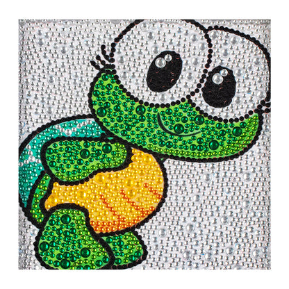 Cartoon Turtle - Special Shaped Drill Diamond Painting 18*18CM