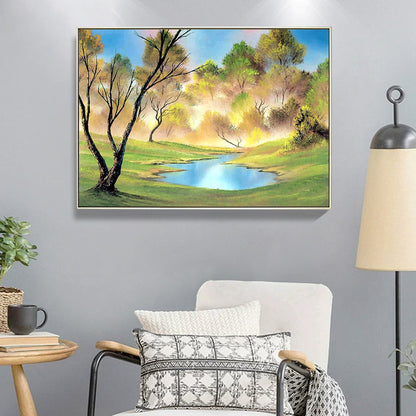Grove Creek - Full Round Drill Diamond Painting 40*30CM