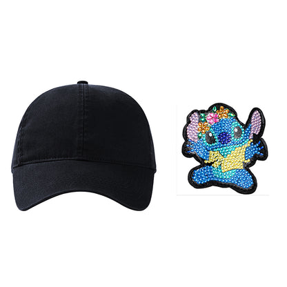 5D DIY Diamond Painting Baseball Cap Snapback Hat Sticker Drill Sun Hats