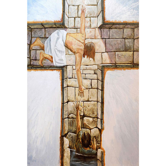 Salvation Hand - Full Round Drill Diamond Painting 35*50CM