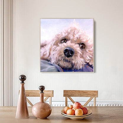 Dog - Full Round Drill Diamond Painting 30*30CM