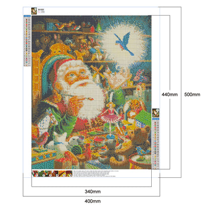 Santa Claus - Full Round Drill Diamond Painting 40*50CM