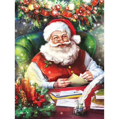 Santa Claus - Full Round Drill Diamond Painting 40*50CM