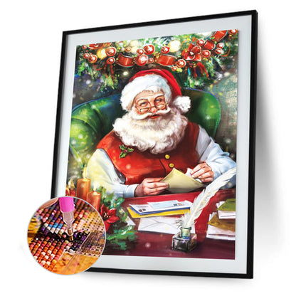 Santa Claus - Full Round Drill Diamond Painting 40*50CM