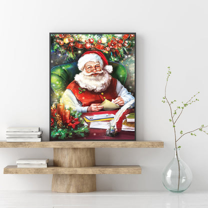 Santa Claus - Full Round Drill Diamond Painting 40*50CM