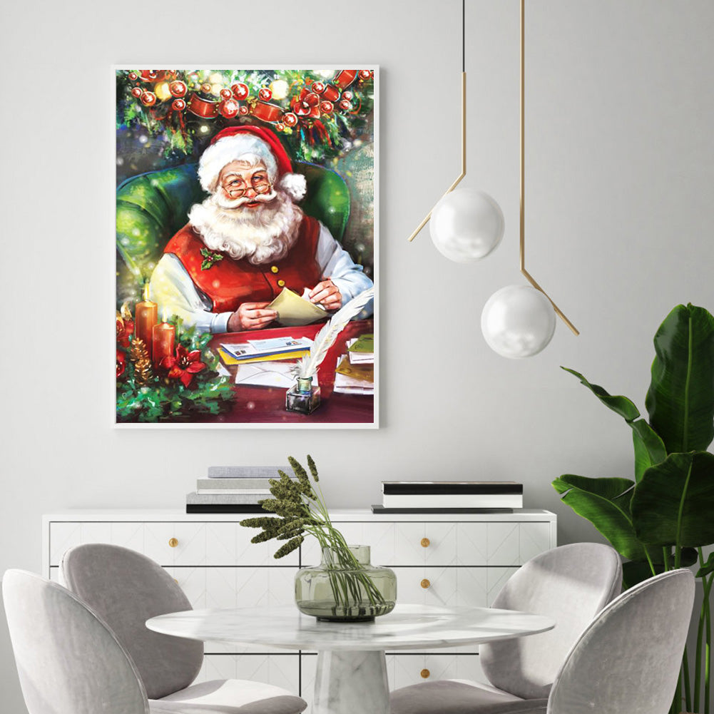 Santa Claus - Full Round Drill Diamond Painting 40*50CM