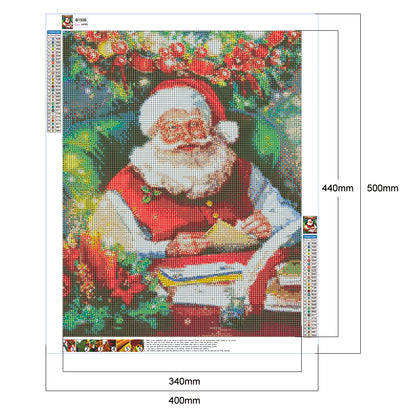 Santa Claus - Full Round Drill Diamond Painting 40*50CM