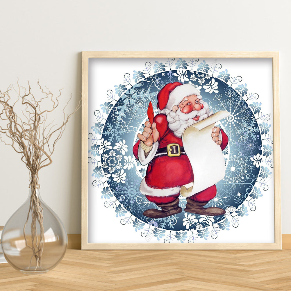 Christmas Holiday - Full Round Drill Diamond Painting 40*40CM