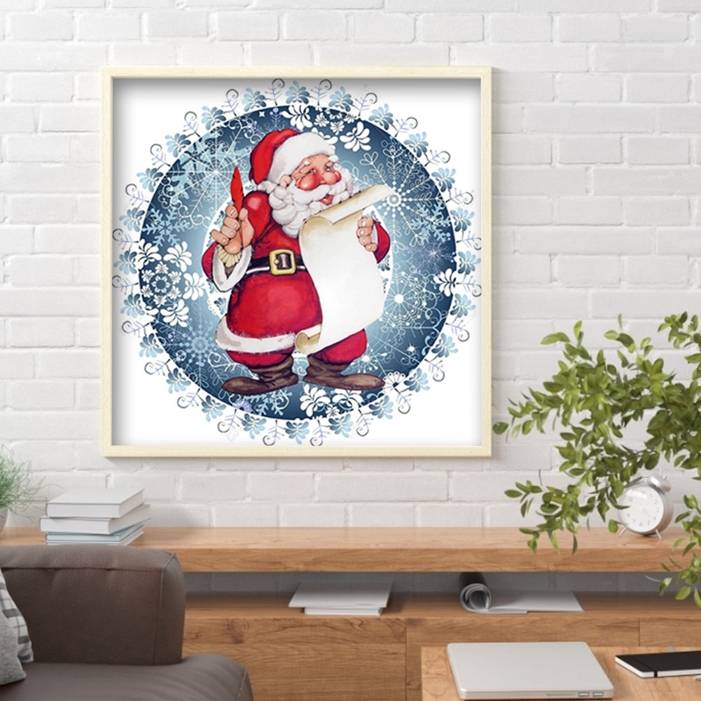 Christmas Holiday - Full Round Drill Diamond Painting 40*40CM