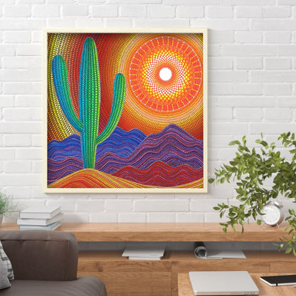 Cactus - Special Shaped Drill Diamond Painting 30*30CM