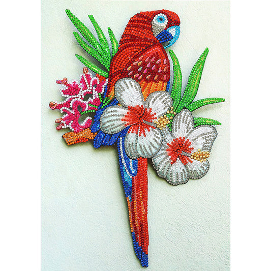 Parrot - Special Shaped Drill Diamond Painting 30*40CM