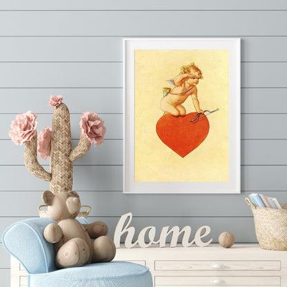 Angel - Full Round Drill Diamond Painting 30*40CM