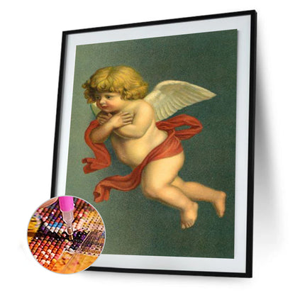 Angel - Full Round Drill Diamond Painting 30*40CM