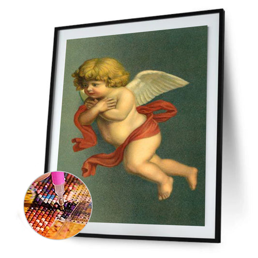 Angel - Full Round Drill Diamond Painting 30*40CM