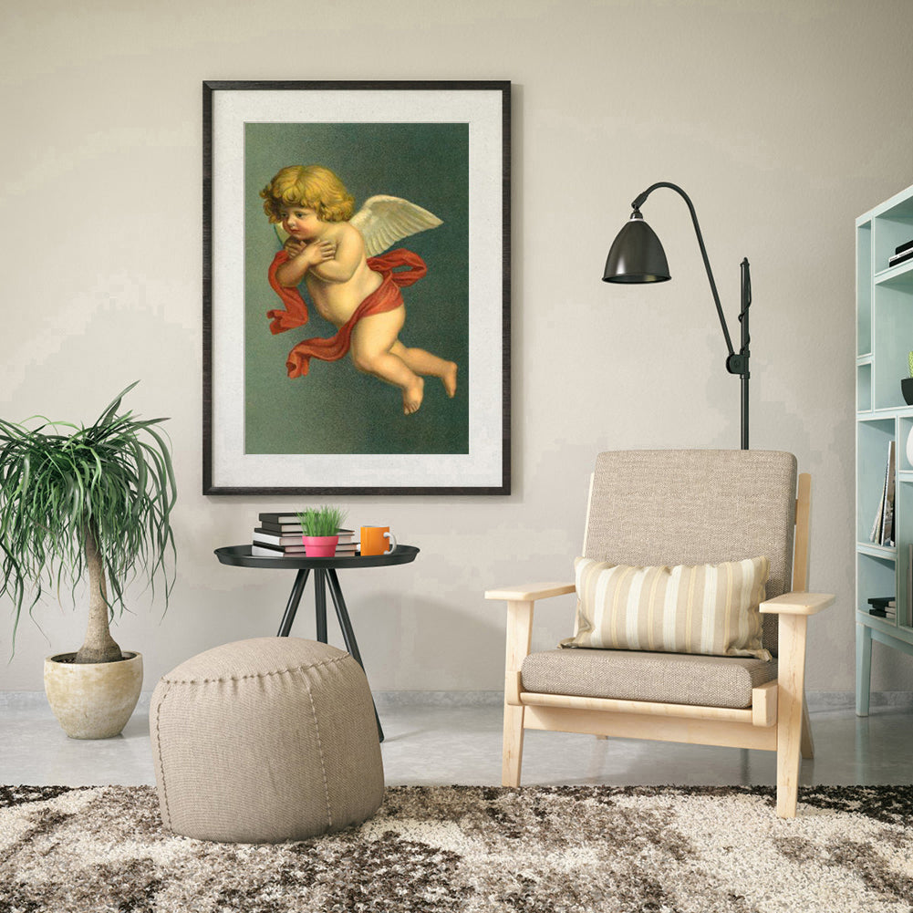 Angel - Full Round Drill Diamond Painting 30*40CM