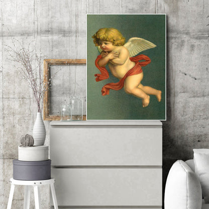 Angel - Full Round Drill Diamond Painting 30*40CM