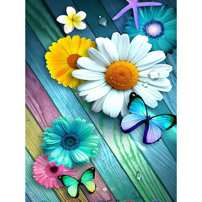 Butterfly - Full Round Drill Diamond Painting 30*40CM