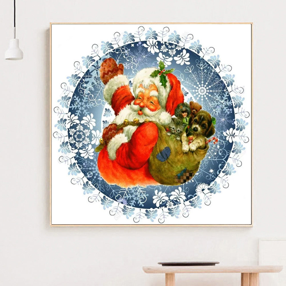 Christmas - Full Round Drill Diamond Painting 40*40CM