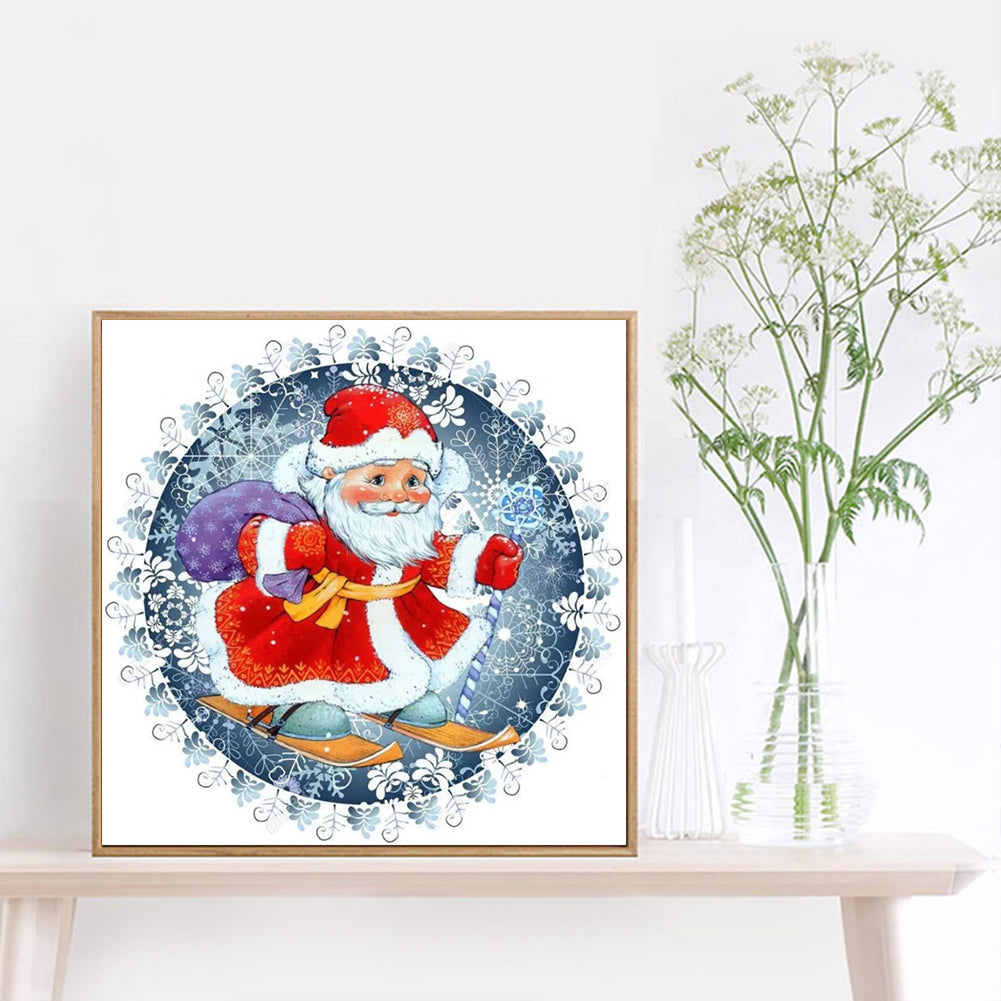 Christmas - Full Round Drill Diamond Painting 40*40CM