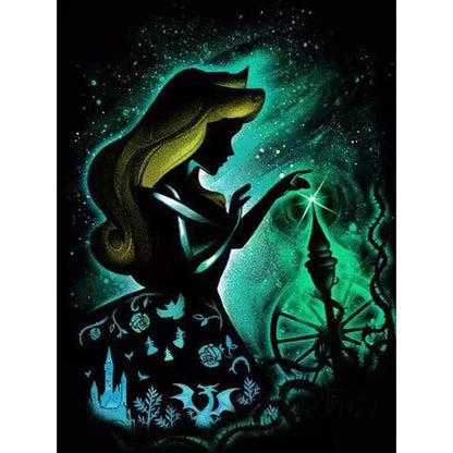 Girl - Full Round Drill Diamond Painting 30*40CM