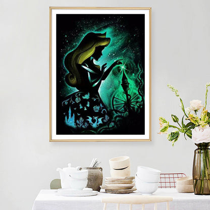 Girl - Full Round Drill Diamond Painting 30*40CM