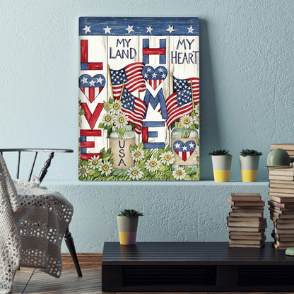 Flag Garden - Full Square Drill Diamond Painting 30*40CM