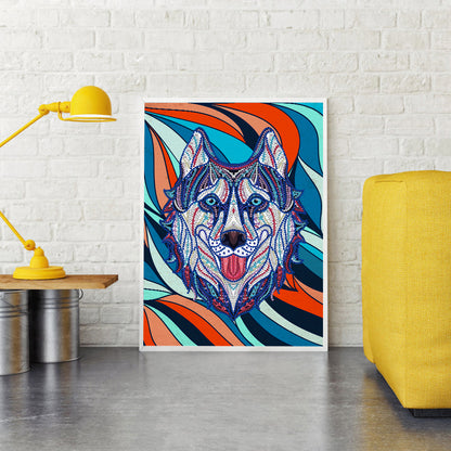 Wolf - Special Shaped Drill Diamond Painting 30*40CM