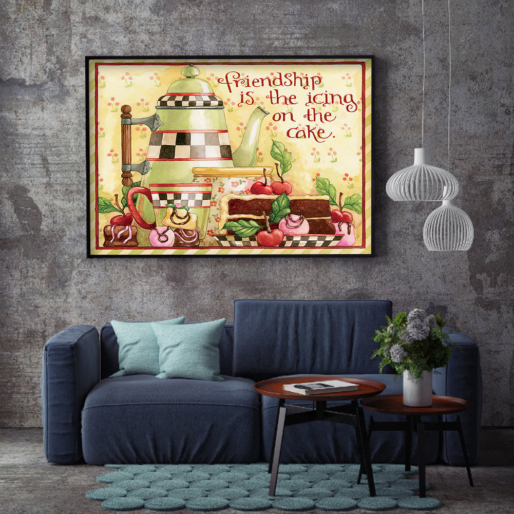 Kitchen Supplies - Full Round Drill Diamond Painting 50*40CM